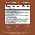 Wormwood Black Walnut Cloves Softgels - Promotes Internal Cleansing & Digestive Wellness