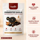 Fermented Black Garlic Extract + CoQ10 Ubiquinol - 6000mg Odorless Softgels