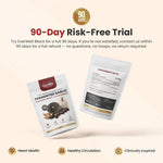 Fermented Black Garlic Extract + CoQ10 Ubiquinol - 6000mg Odorless Softgels